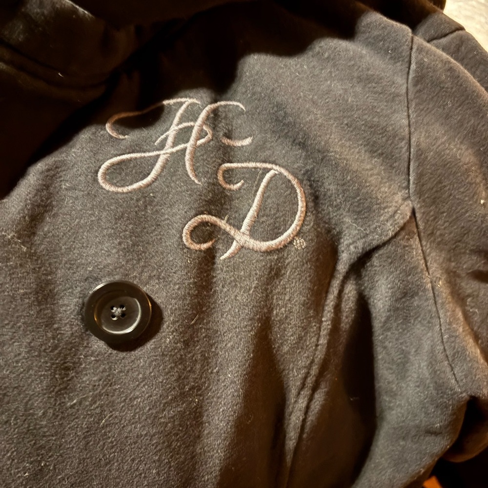 Black and Grey Harley Davidson jacket #bikerchic